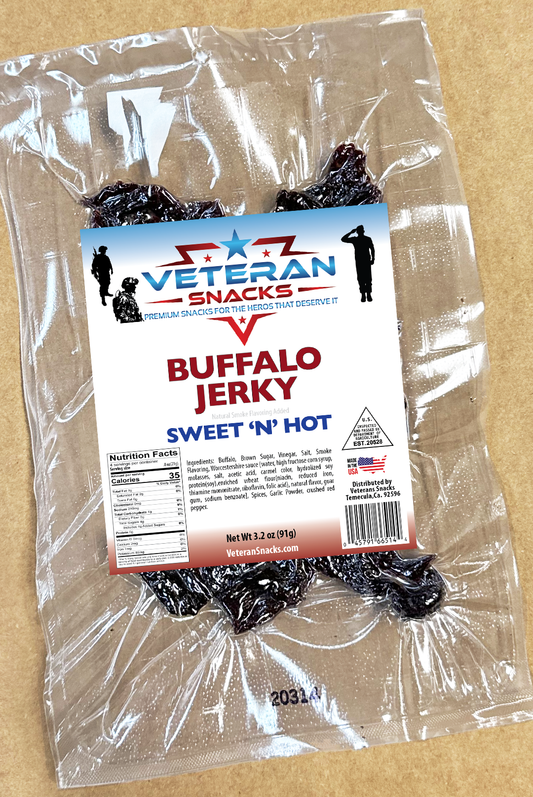 Operation: Inferno Bison Reconnaissance | Sweet 'N' Hot Buffalo Jerky