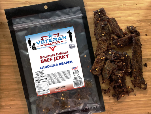 Brisket Beef Jerky Carolina Reaper