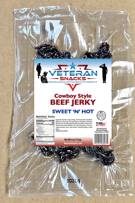 Cowboy Beef Jerky Sweet 'N' Hot