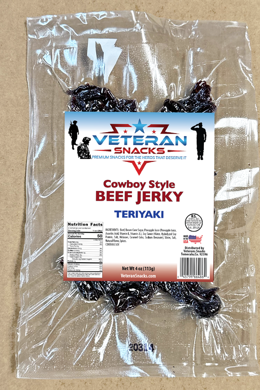 Cowboy Beef Jerky Teriyaki