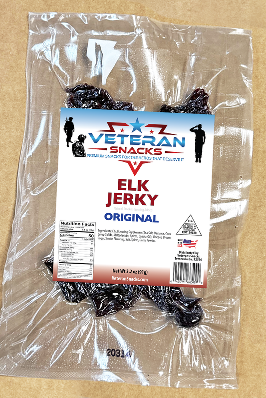 Tactical Provisions: Original Flavored Elk Jerky