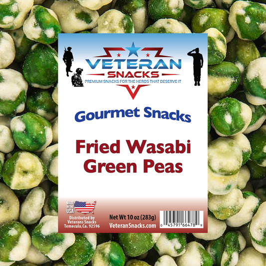 Operation: Wasabi Reconnaissance | Fried Wasabi Green Peas