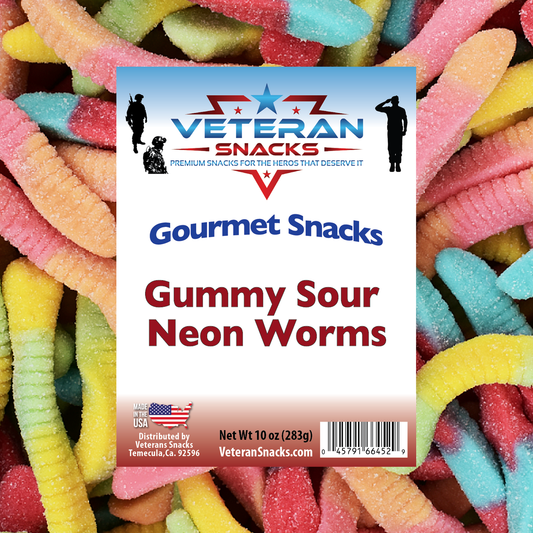 Operation: Acidic Reconnaissance | Gummy Sour Neon Worms